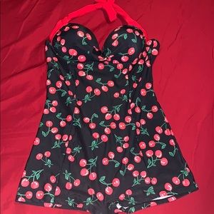 Cherry bathing suit